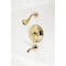 Kingston Brass SingleHandle Tub and Shower Faucet, Polished Brass KB36320EX - alternate 2